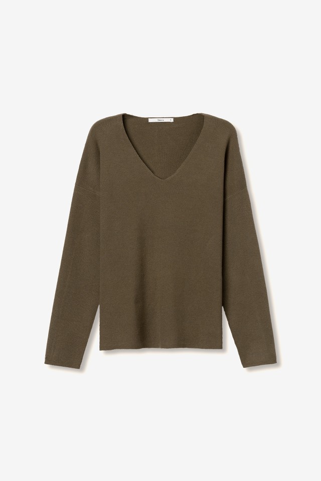 Relaxed Fit V-Neck Sweater Relaxed Fit V-Neck Sweater