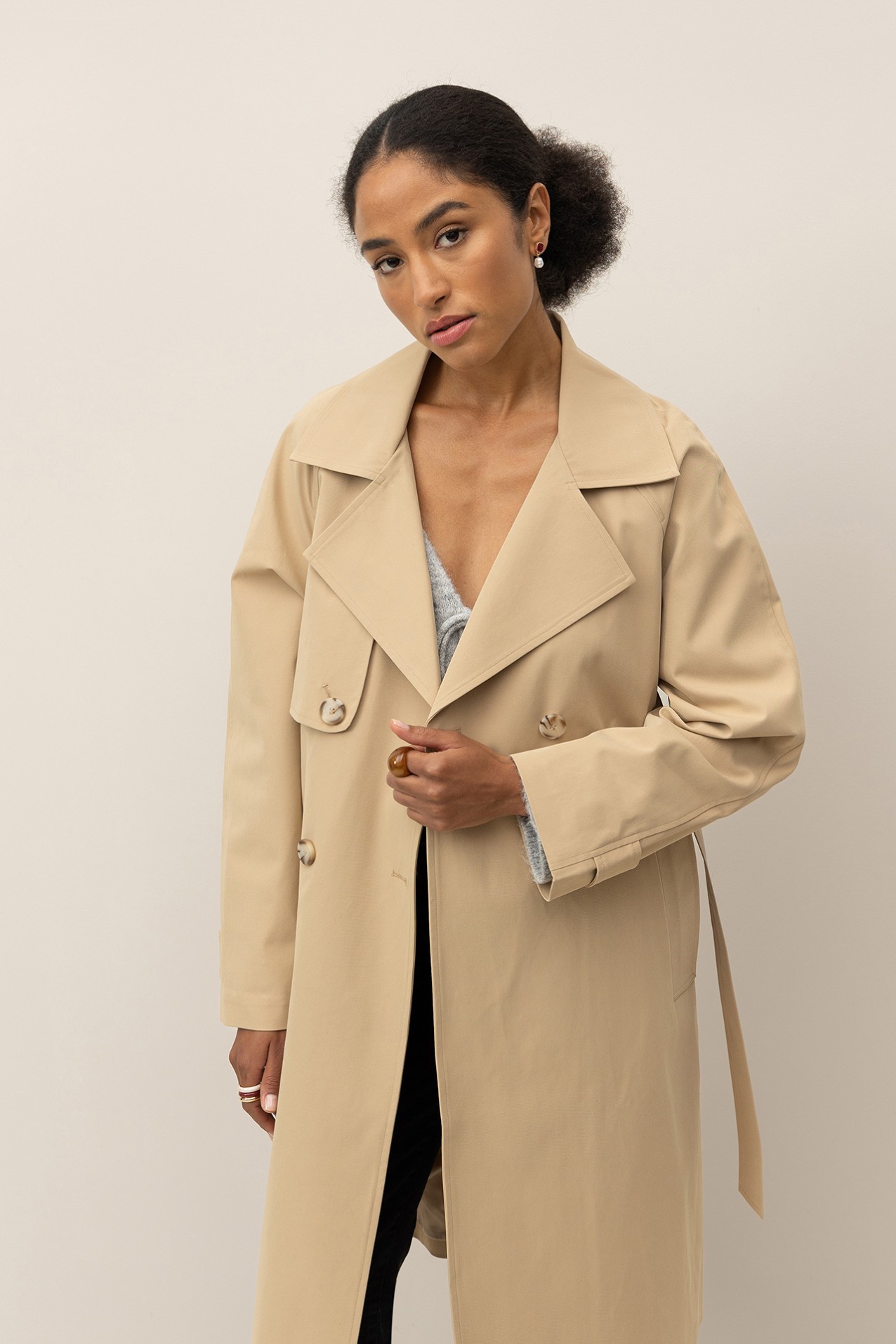 Water-Resistant Gabardine