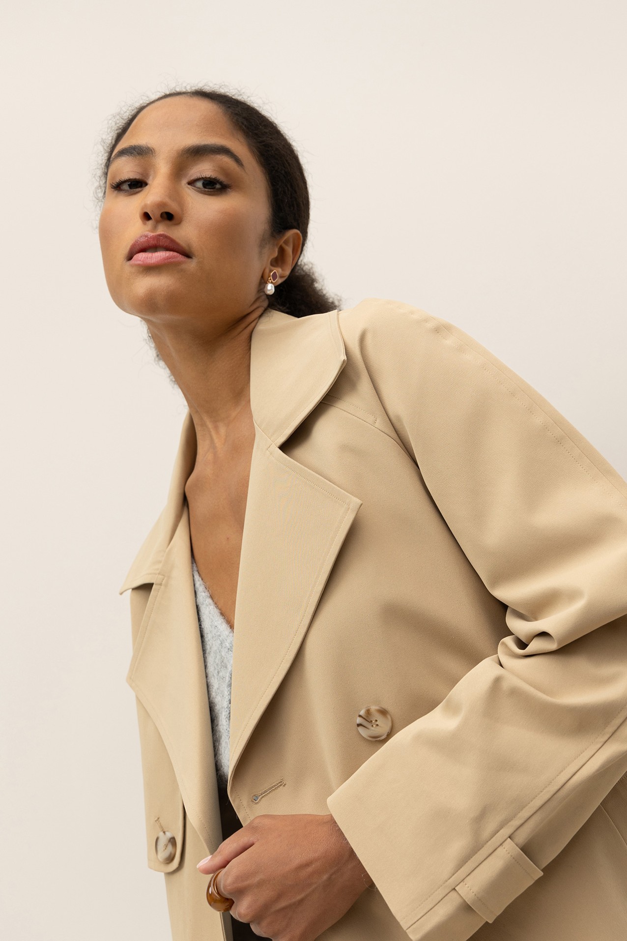 Water-Resistant Gabardine