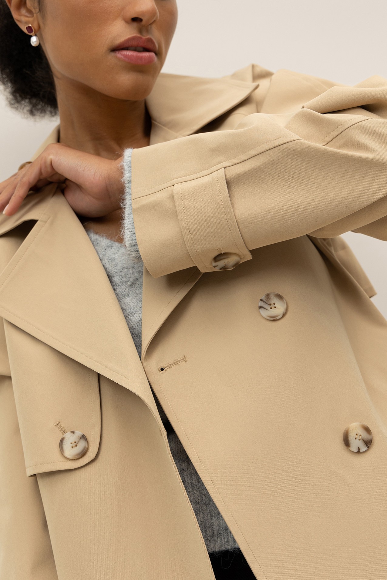 Water-Resistant Gabardine