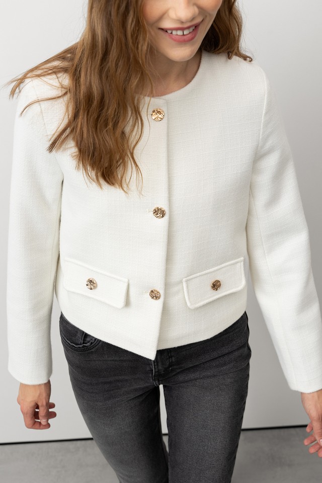 Casaco Curto Regular Fit