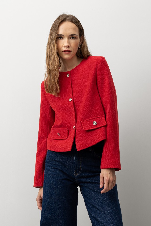 Casaco Curto Regular Fit
