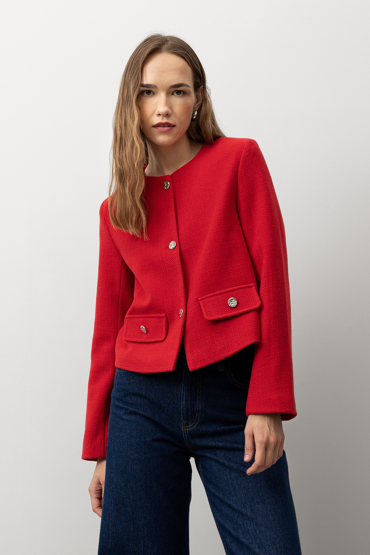 Casaco Curto Regular Fit