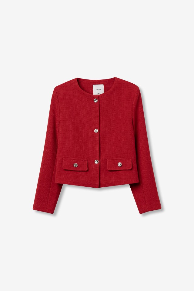 Casaco Curto Regular Fit Casaco Curto Regular Fit