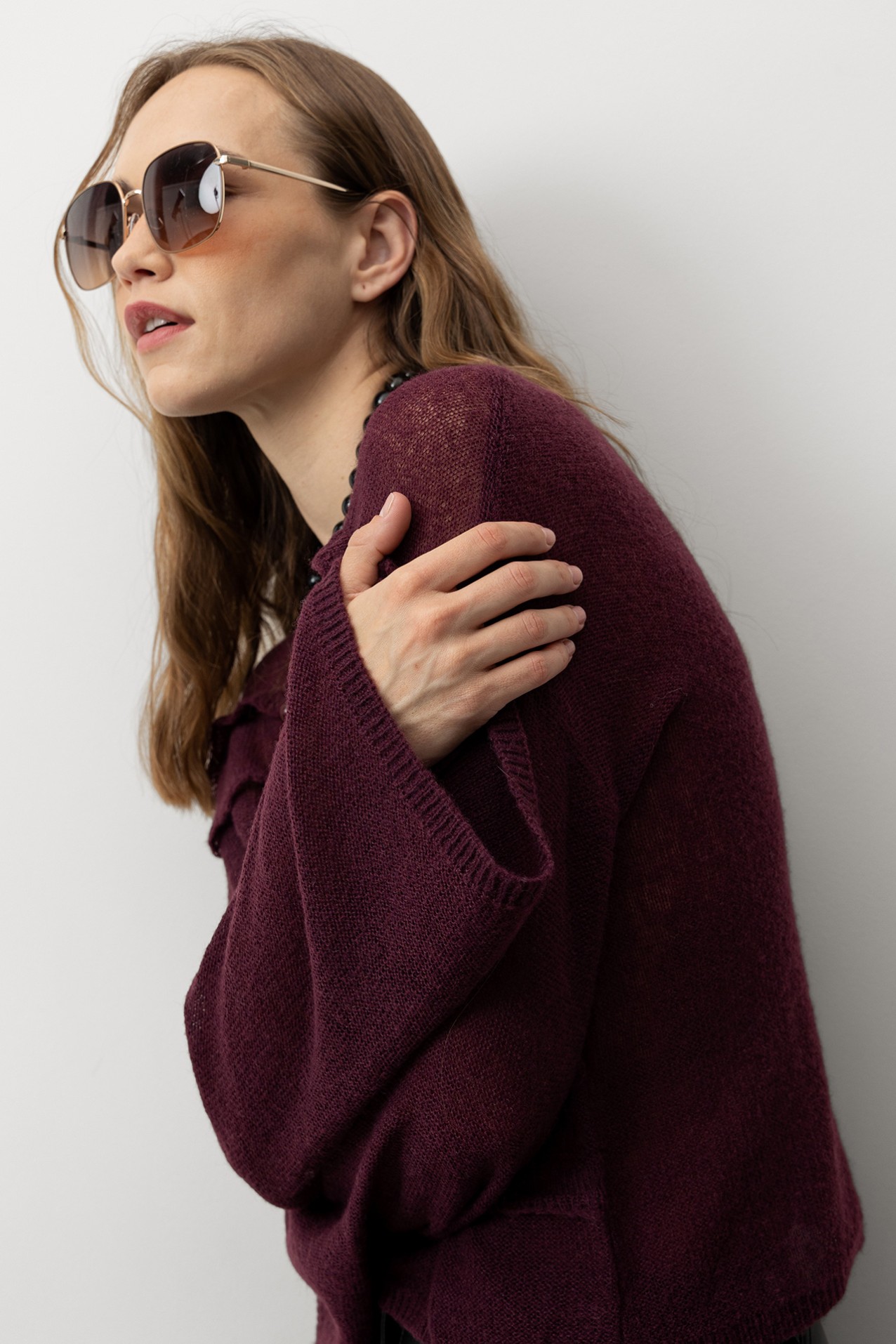 Relaxed Fine Knit Sweater