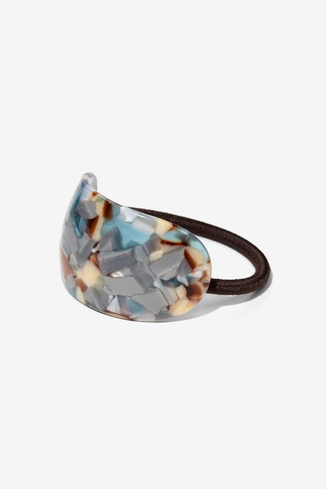 Blue Marble Hair Tie