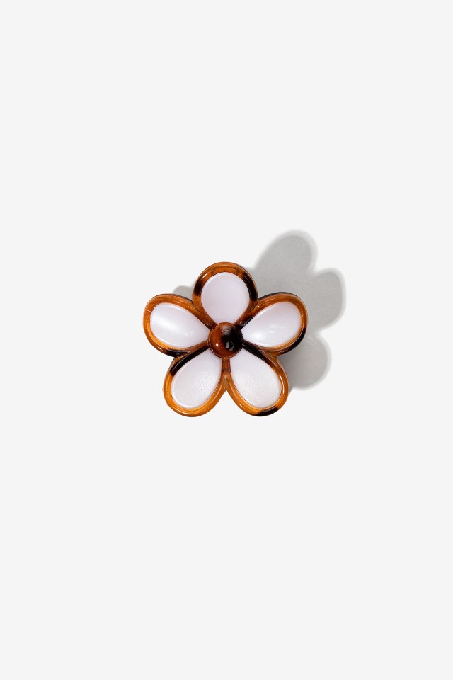 Gancho Flor Castanho