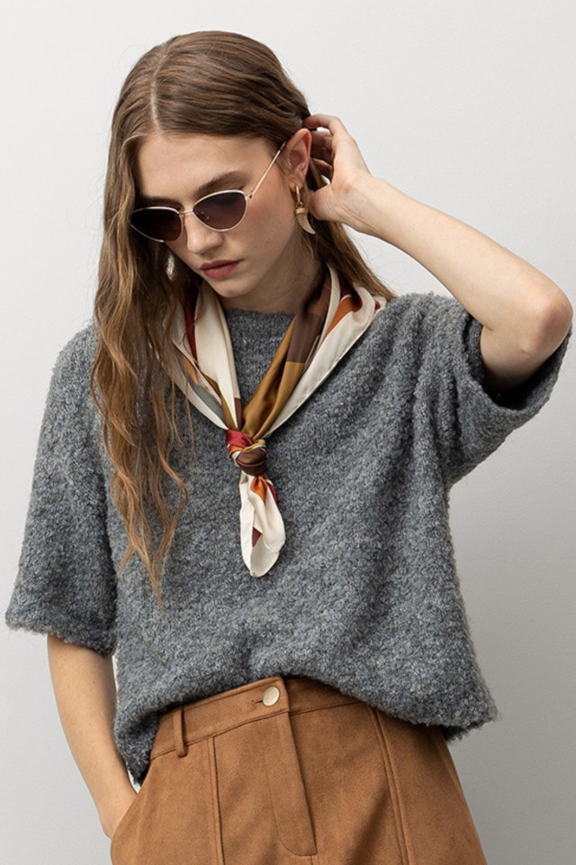 Bandana Acetinada Estampada