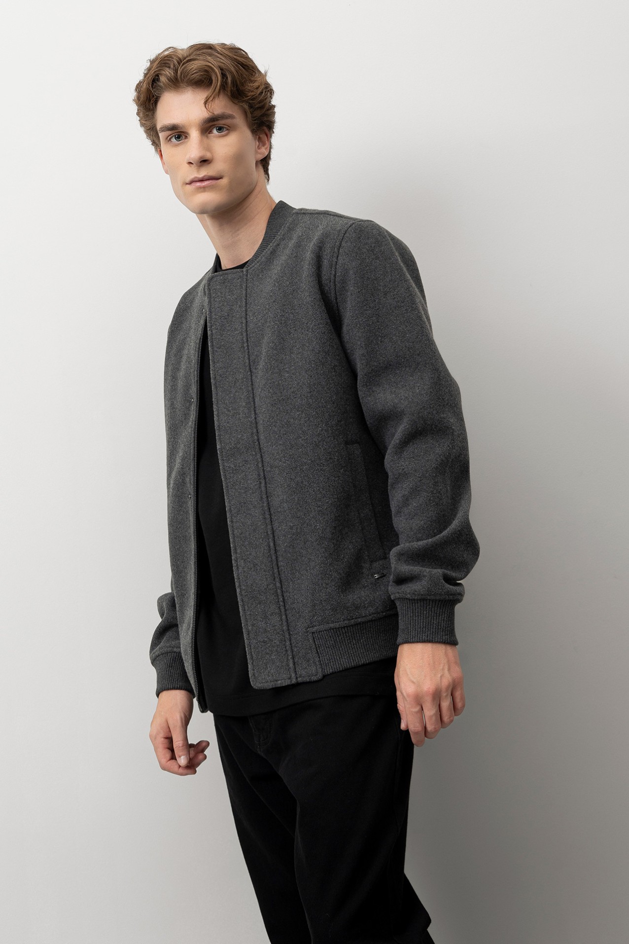 Casaco Bomber Efeito L