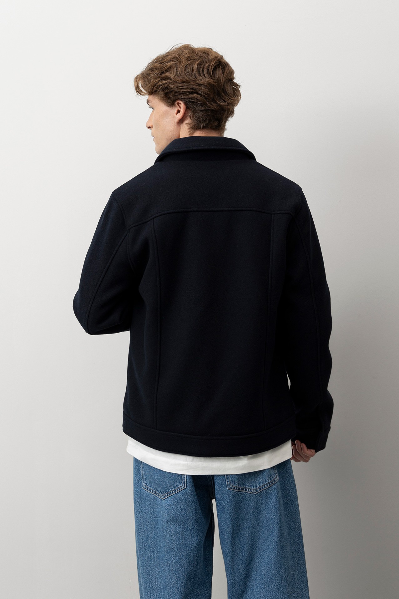 Casaco Azul Regular Fit