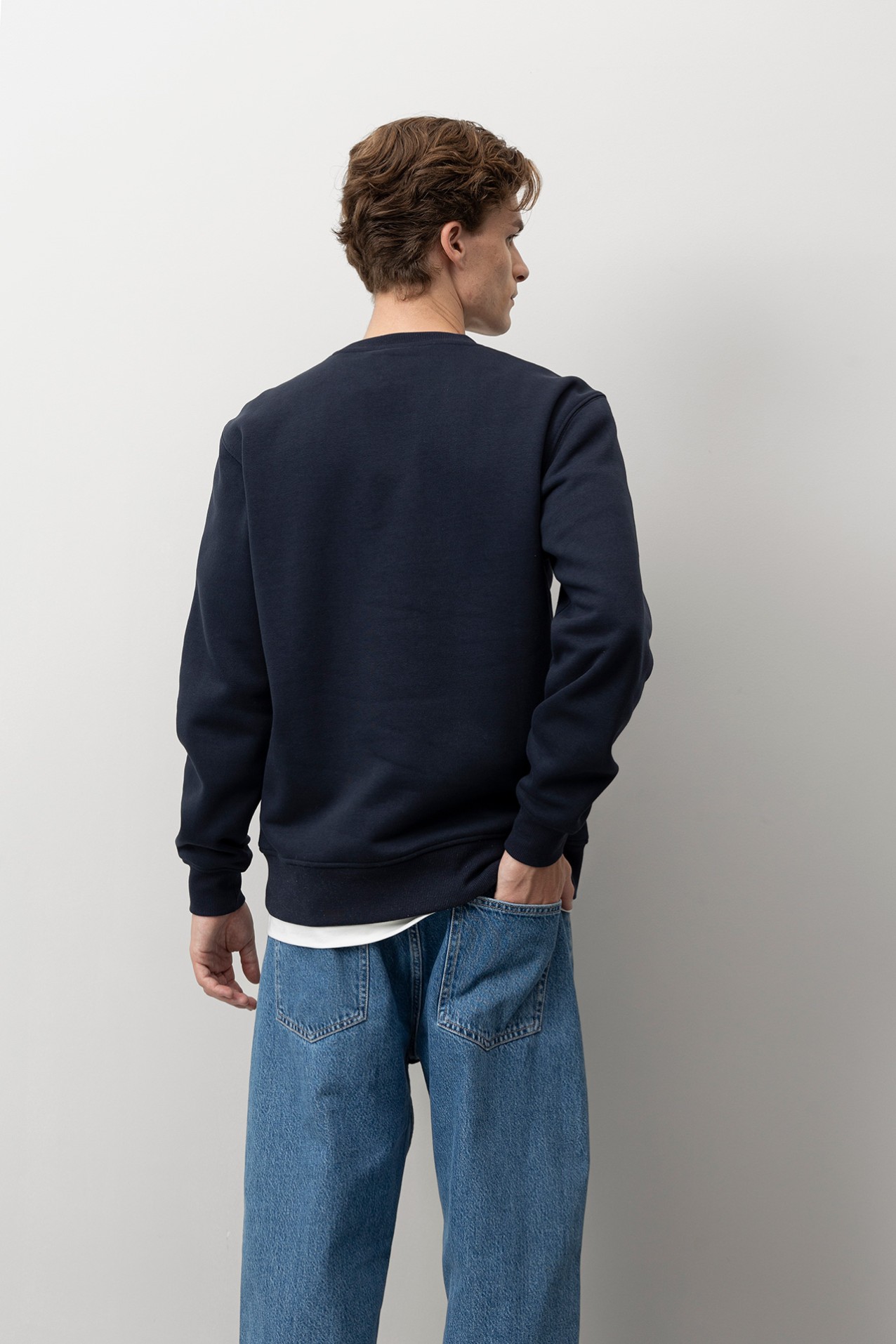 Sweat Azul Regular Fit