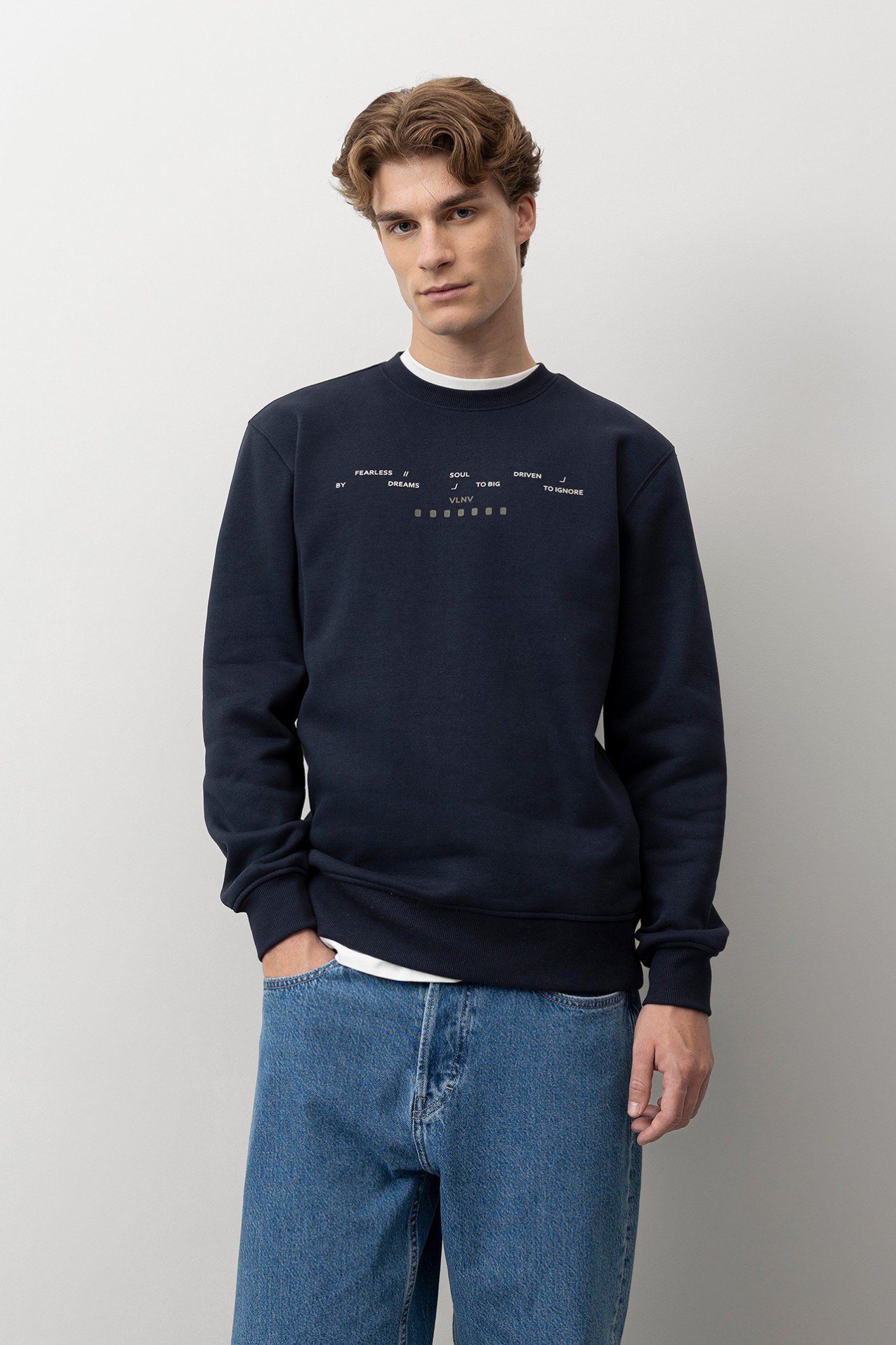 Sweat Azul Regular Fit