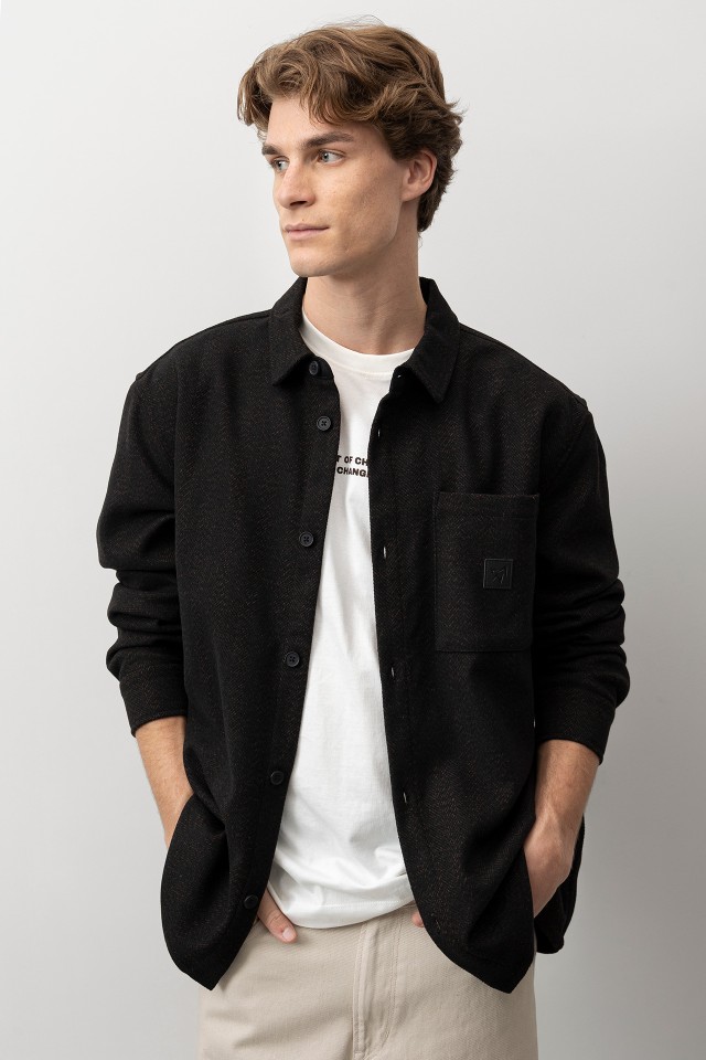Black Oversized Shirt