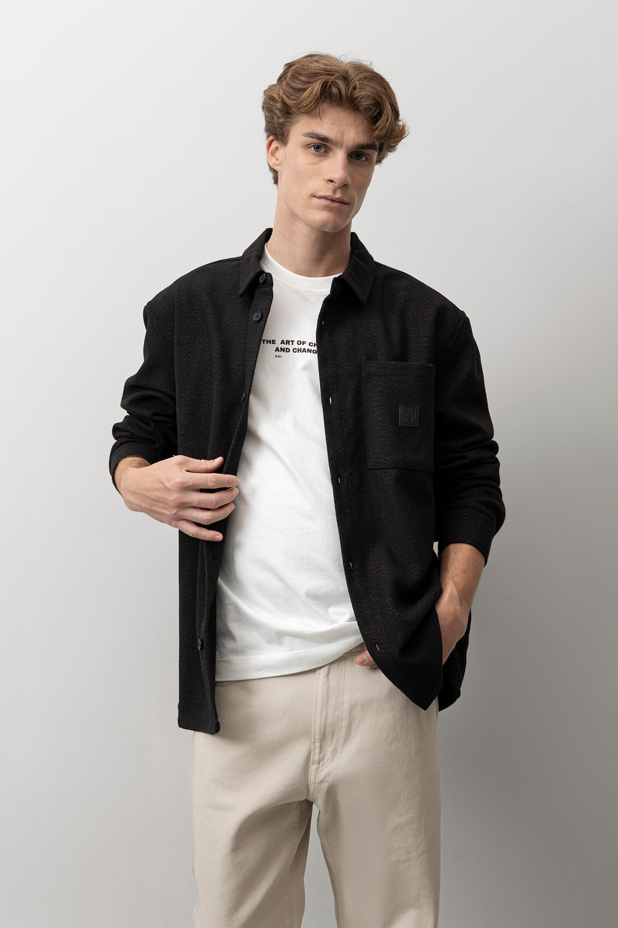 Camisa Oversized Negra