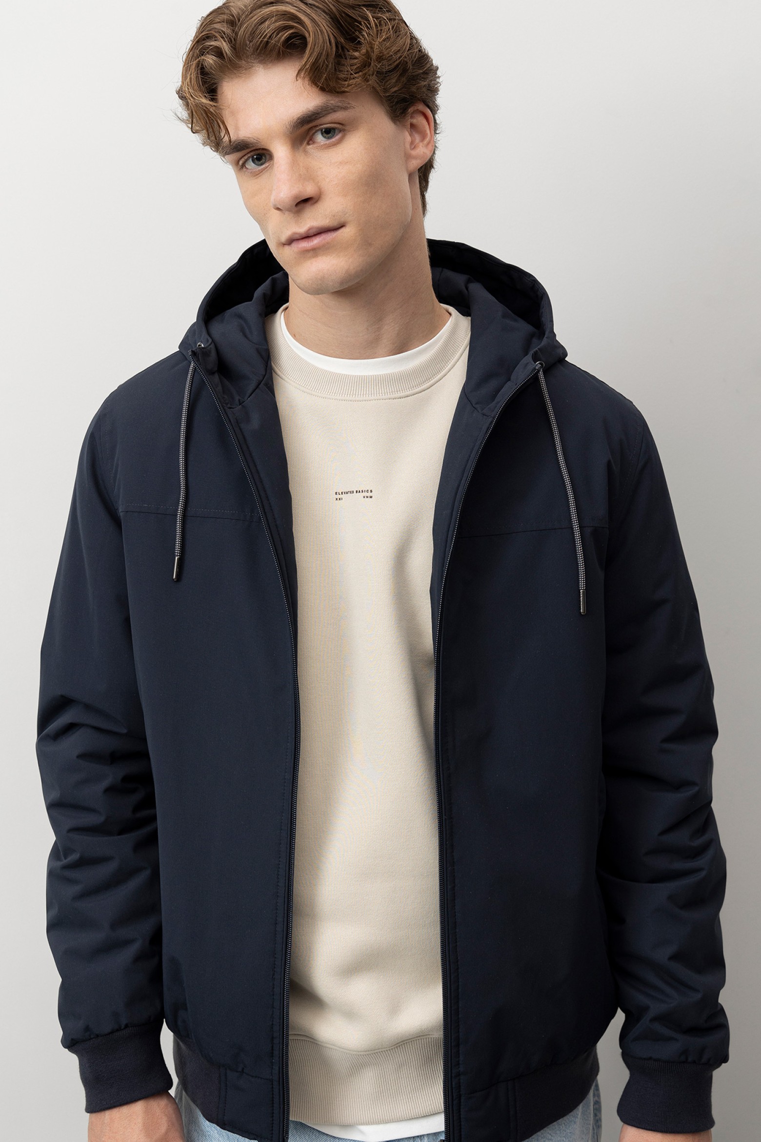 Dark Navy Short Jacket