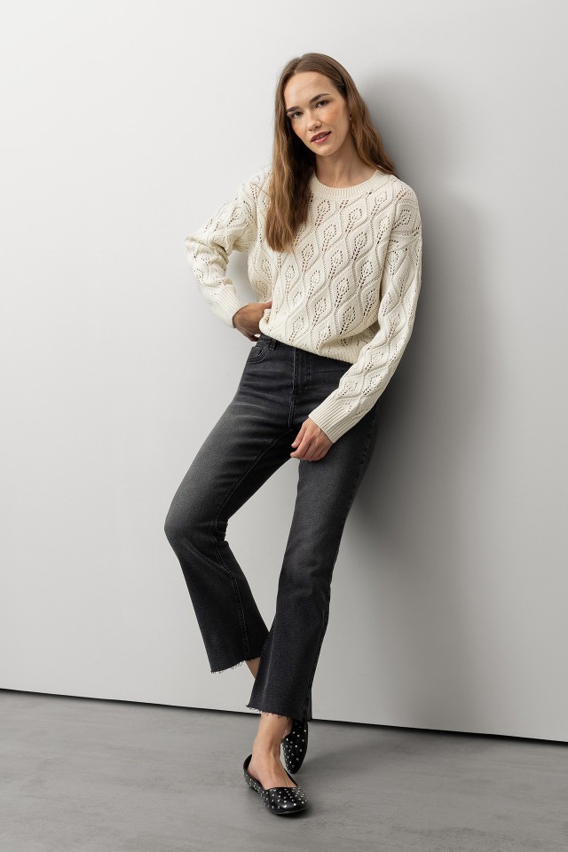 Paris Cropped Flare Jeans Paris Cropped Flare Jeans