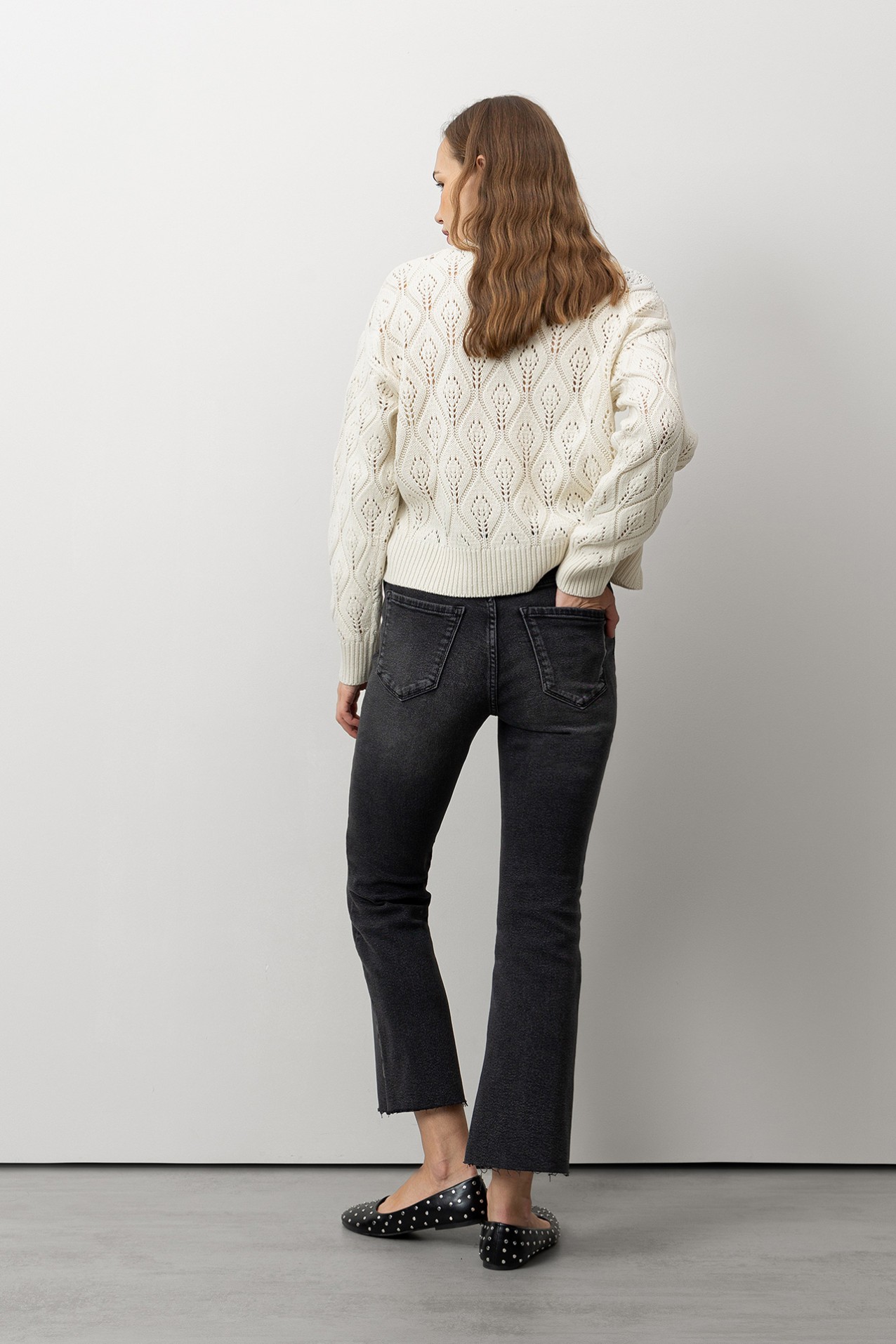 Paris Cropped Flare Jeans