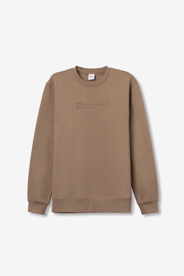 Brown Regular Sweatshirt Brown Regular Sweatshirt