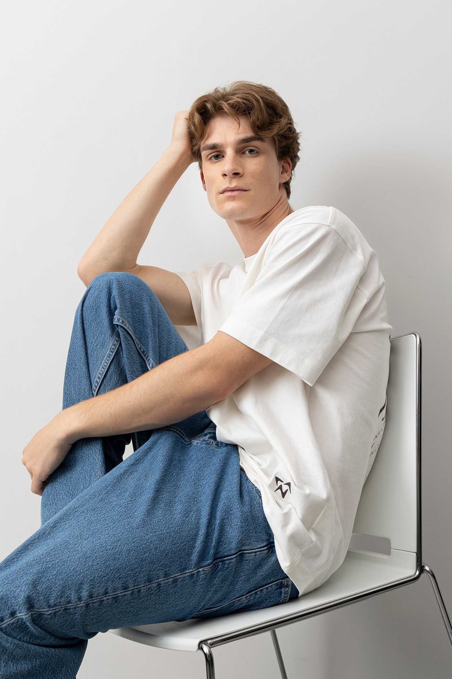 Beige Relaxed T-Shirt