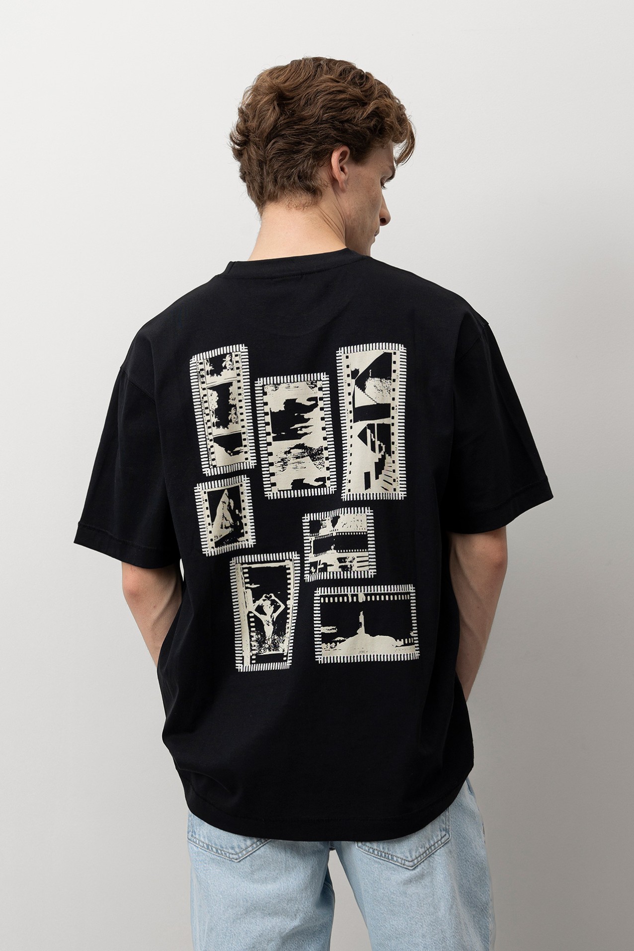 T-shirt Relaxed Preta