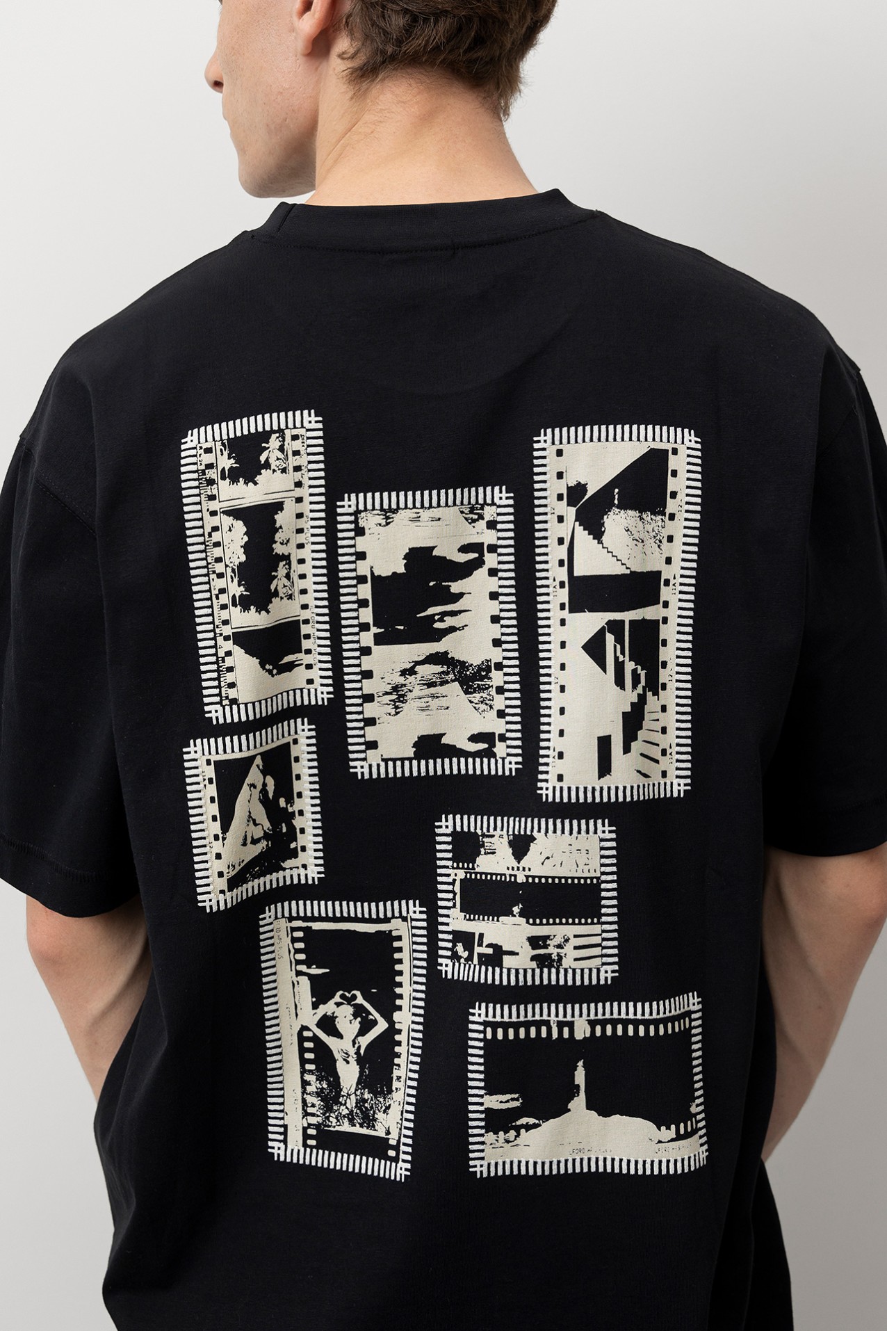 T-shirt Relaxed Preta