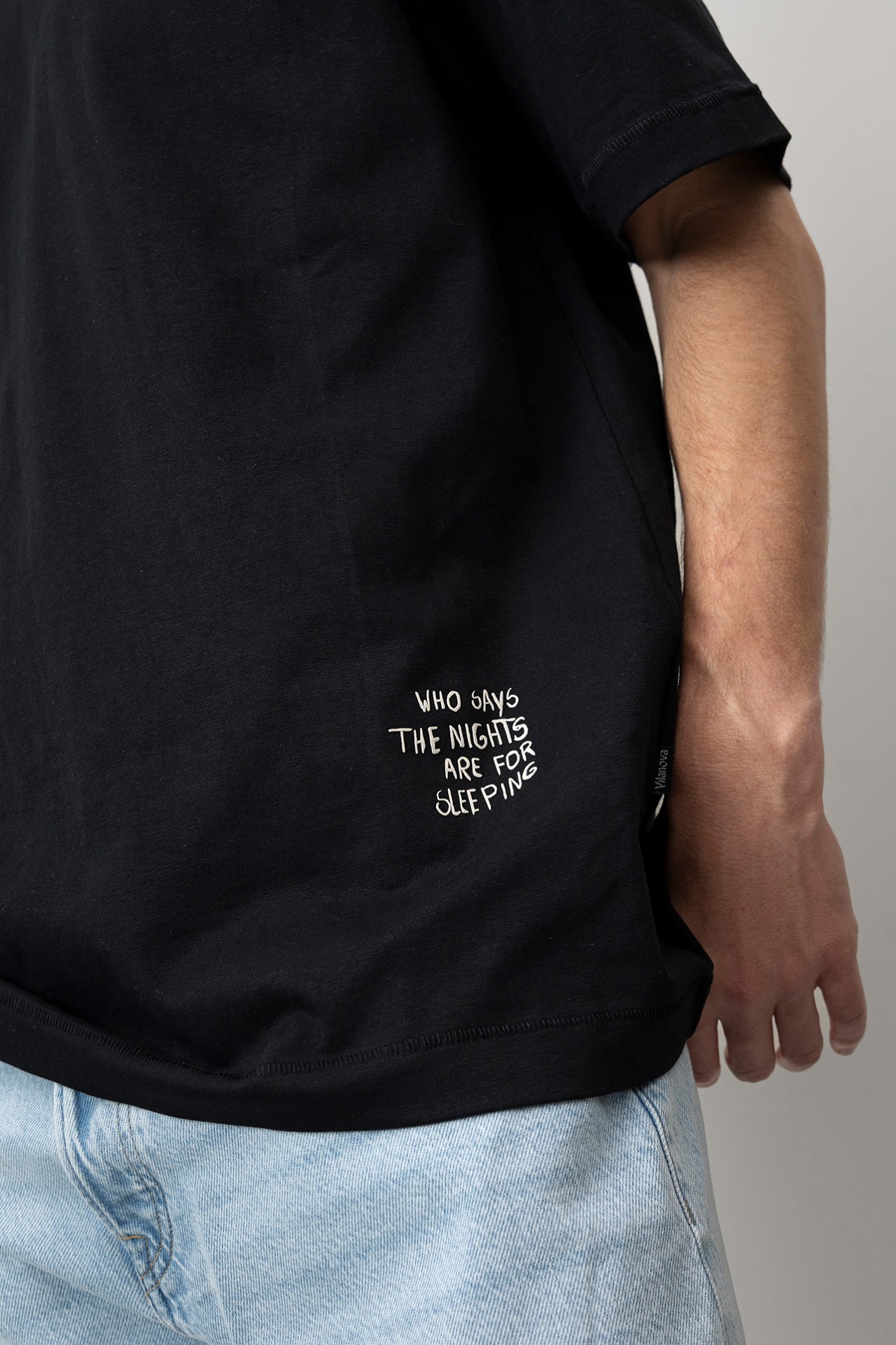 T-shirt Relaxed Preta