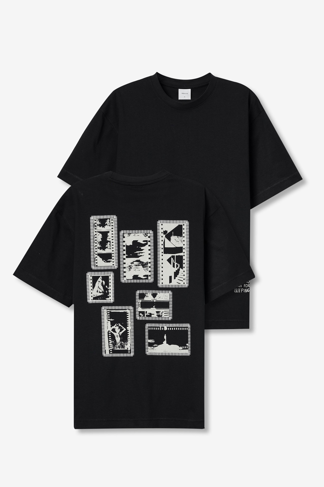 T-shirt Relaxed Preta