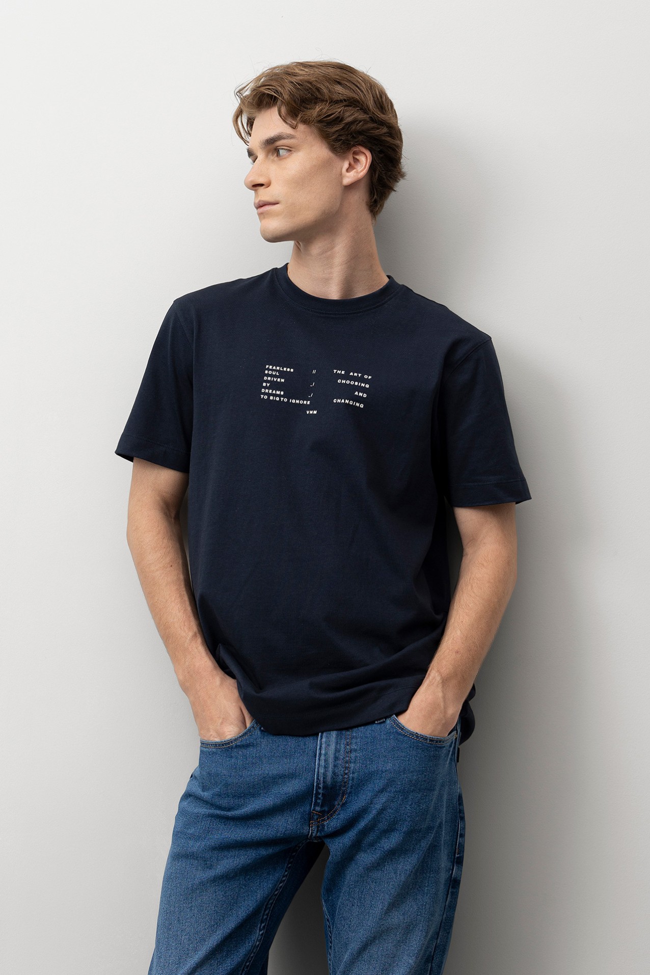 T-shirt Azul Regular Fit