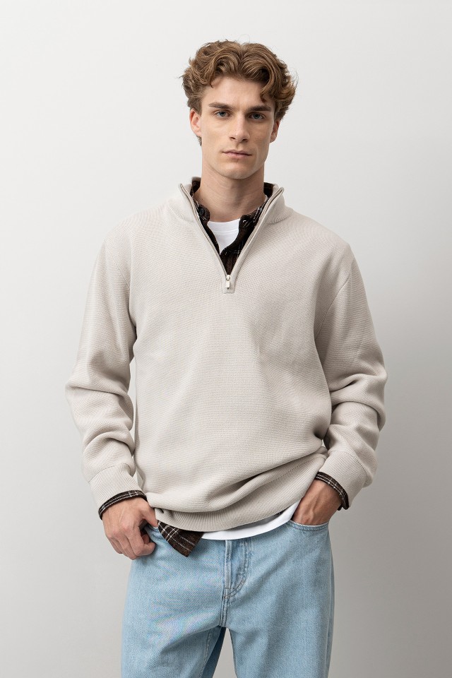 Grey Knit Sweater Grey Knit Sweater