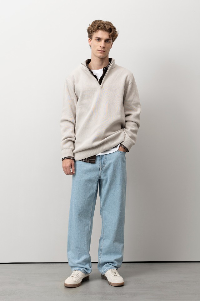 Grey Knit Sweater Grey Knit Sweater