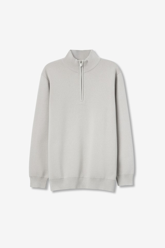 Grey Knit Sweater Grey Knit Sweater