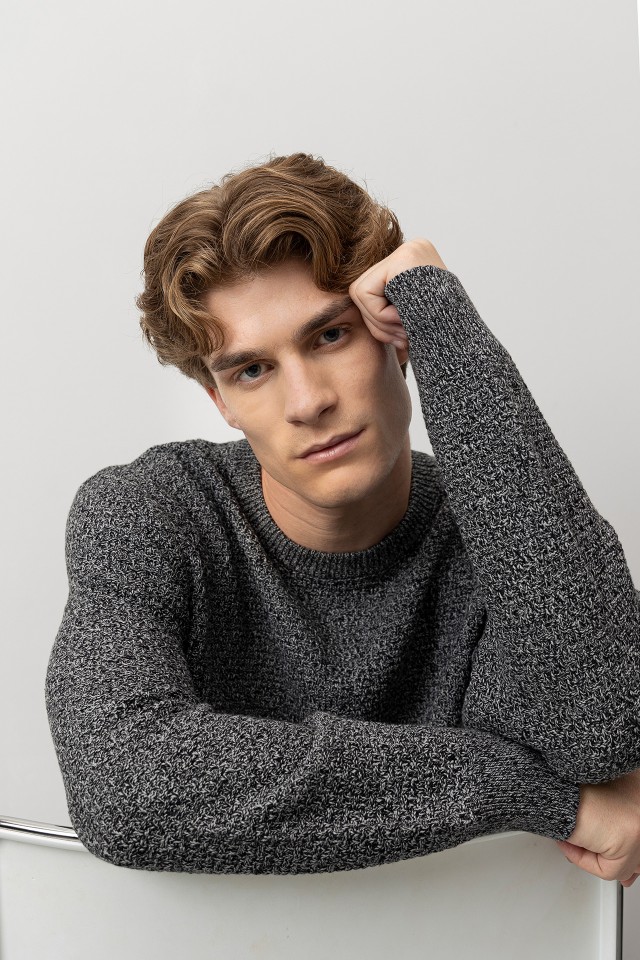 Black Knit Sweater