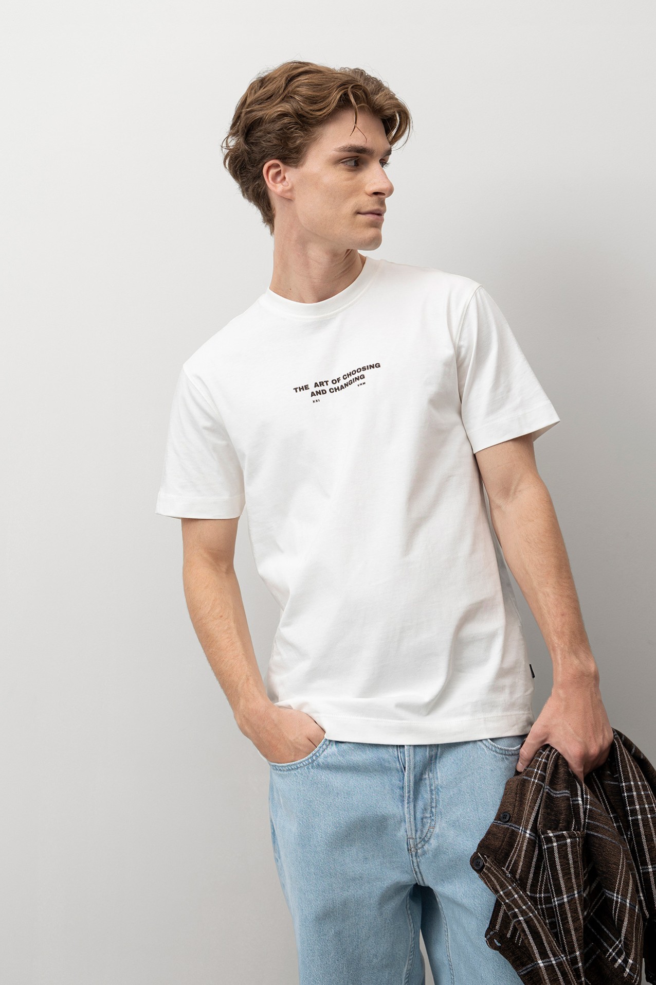 T-shirt Regular Bege