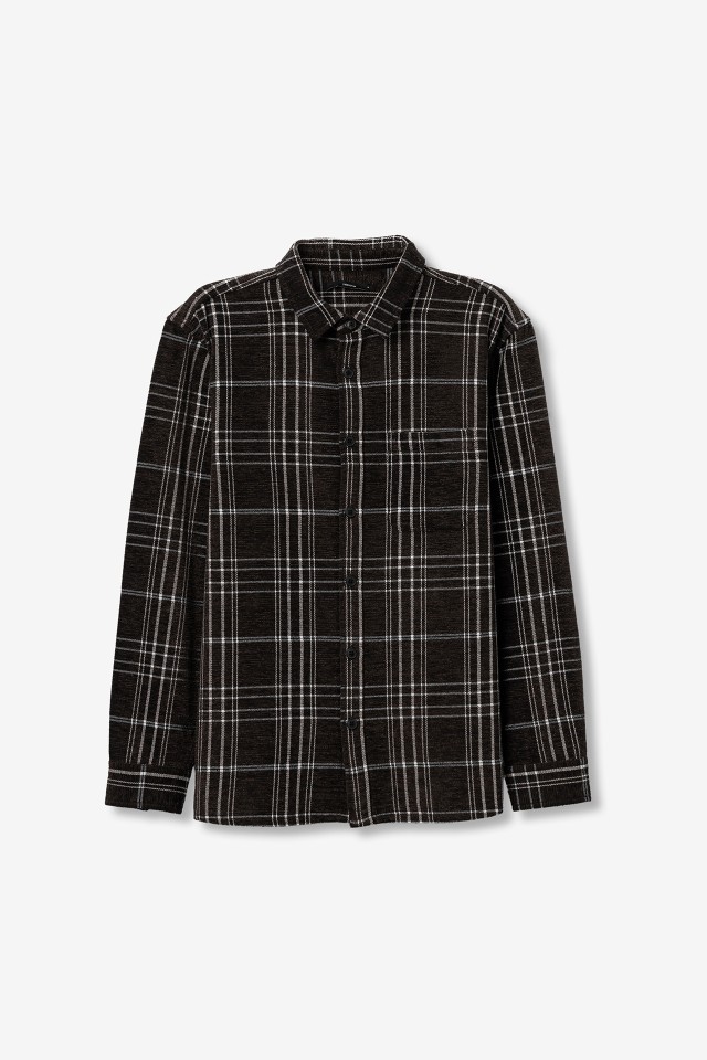 Camisa relaxed marrón Camisa relaxed marrón