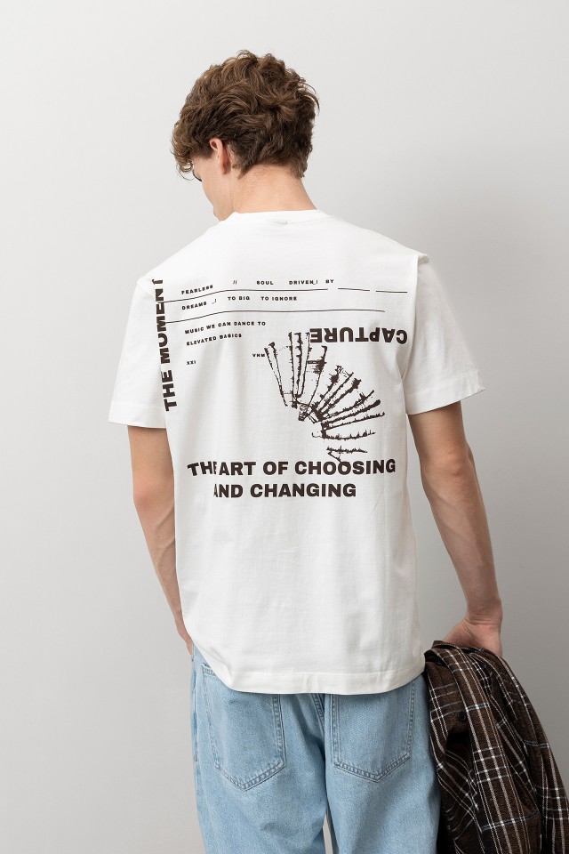 Beige Graphic T-Shirt Beige Graphic T-Shirt