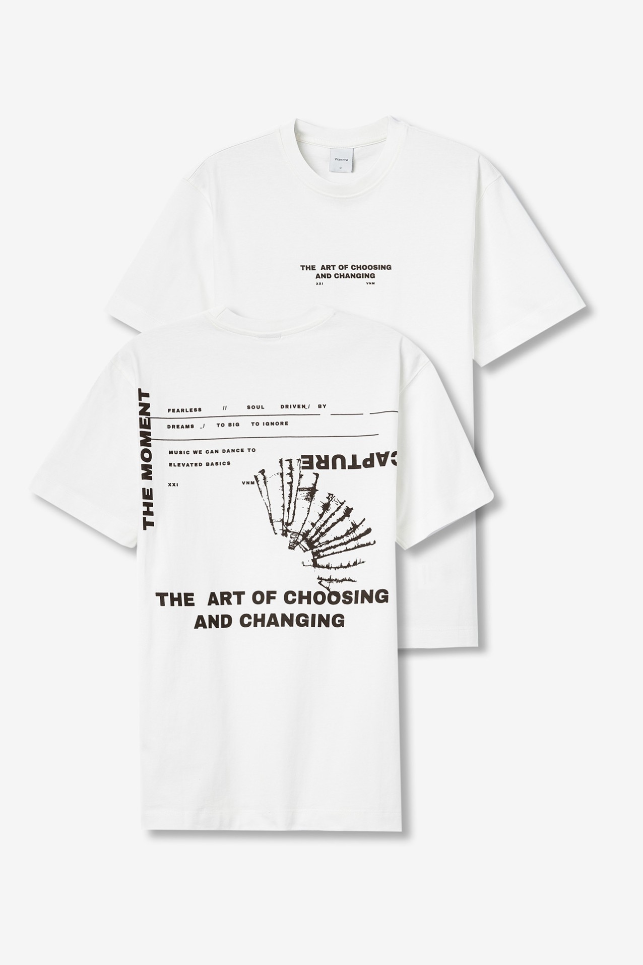 T-shirt Regular Bege