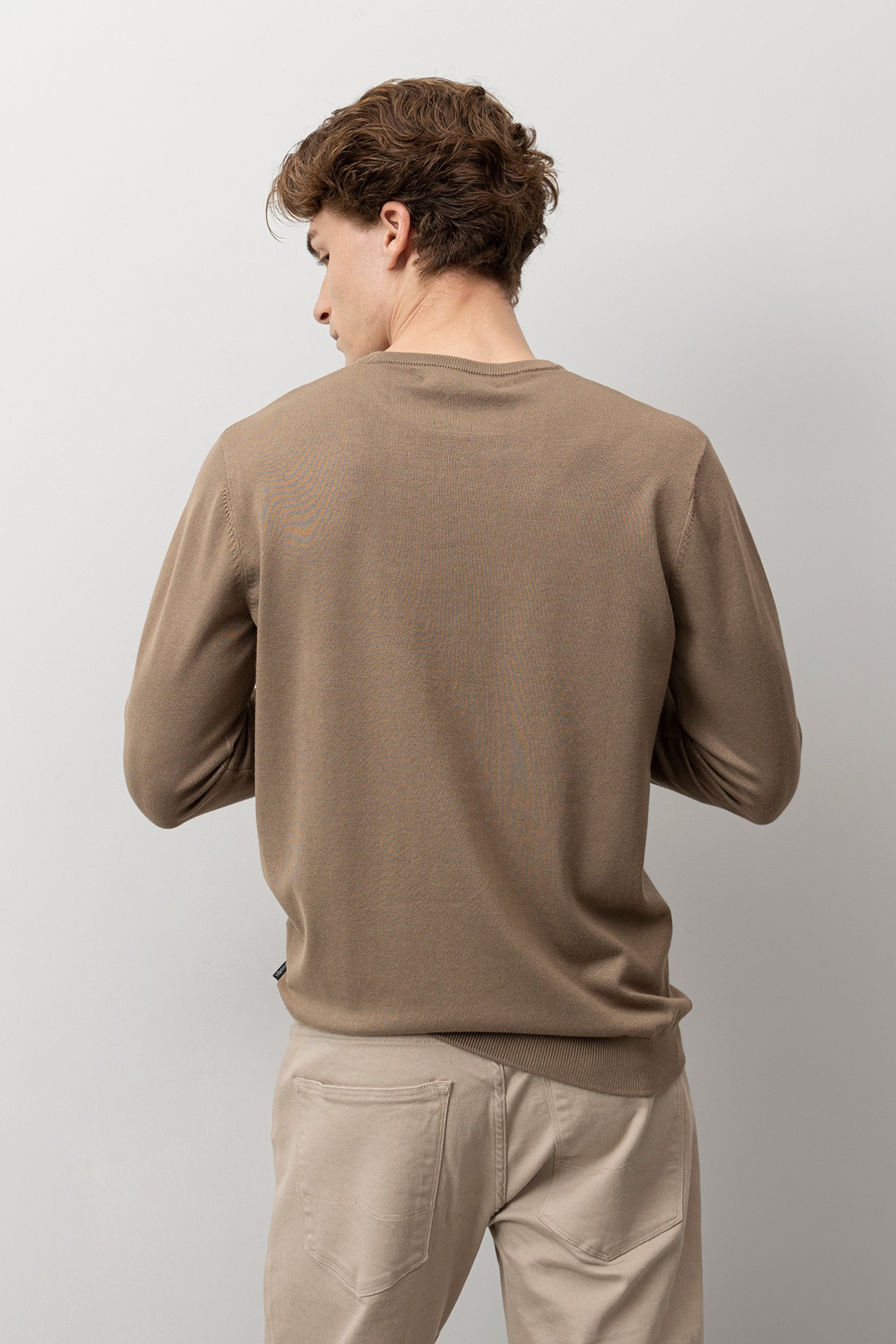 Camisola Tricotada Bege