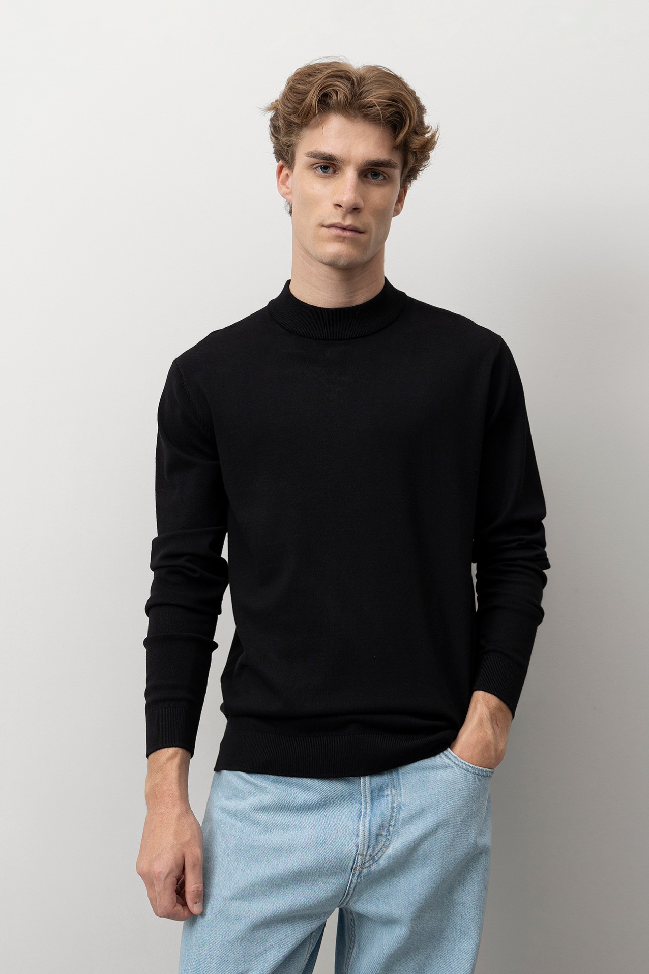 Camisola Tricotada Preta