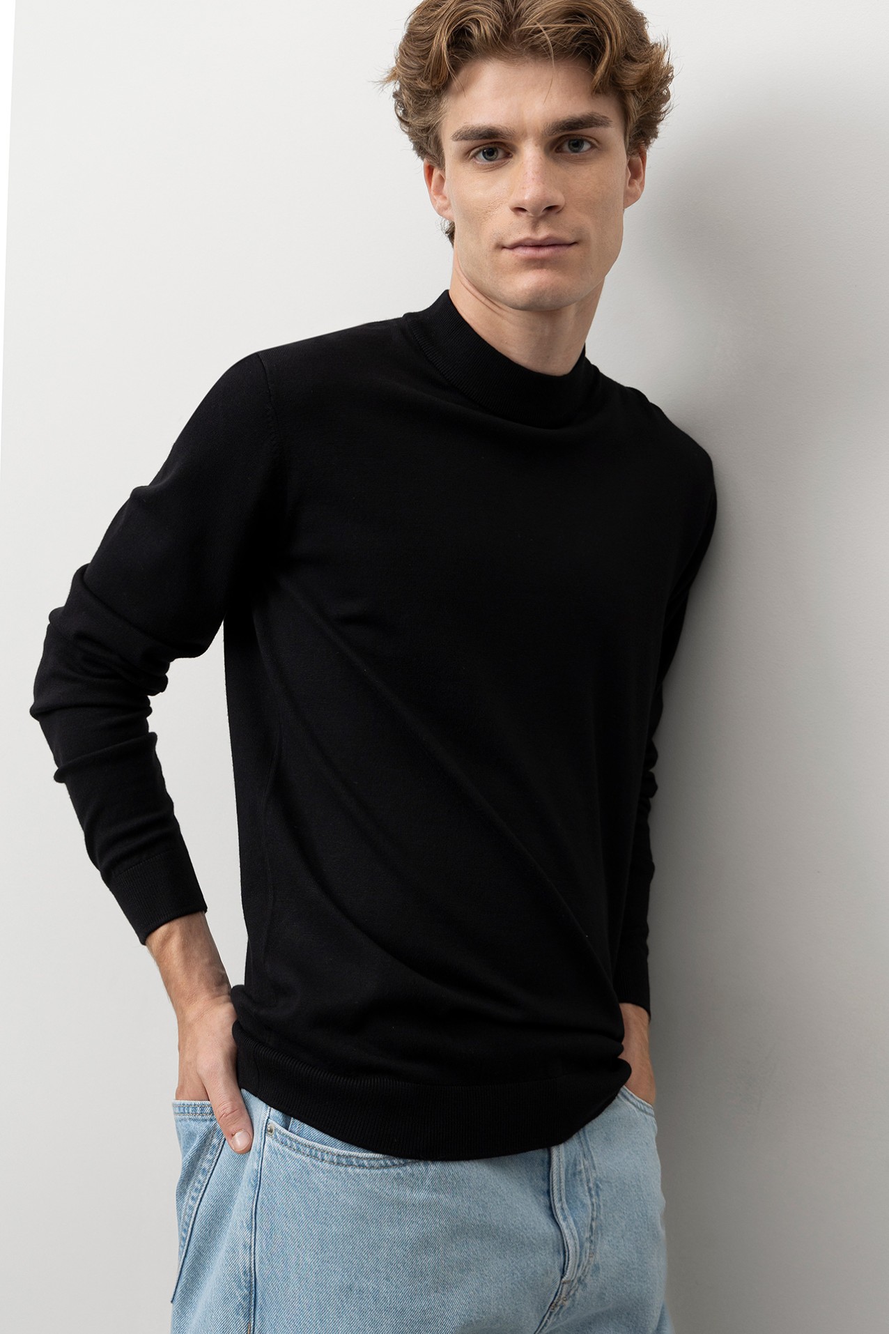 Camisola Tricotada Preta