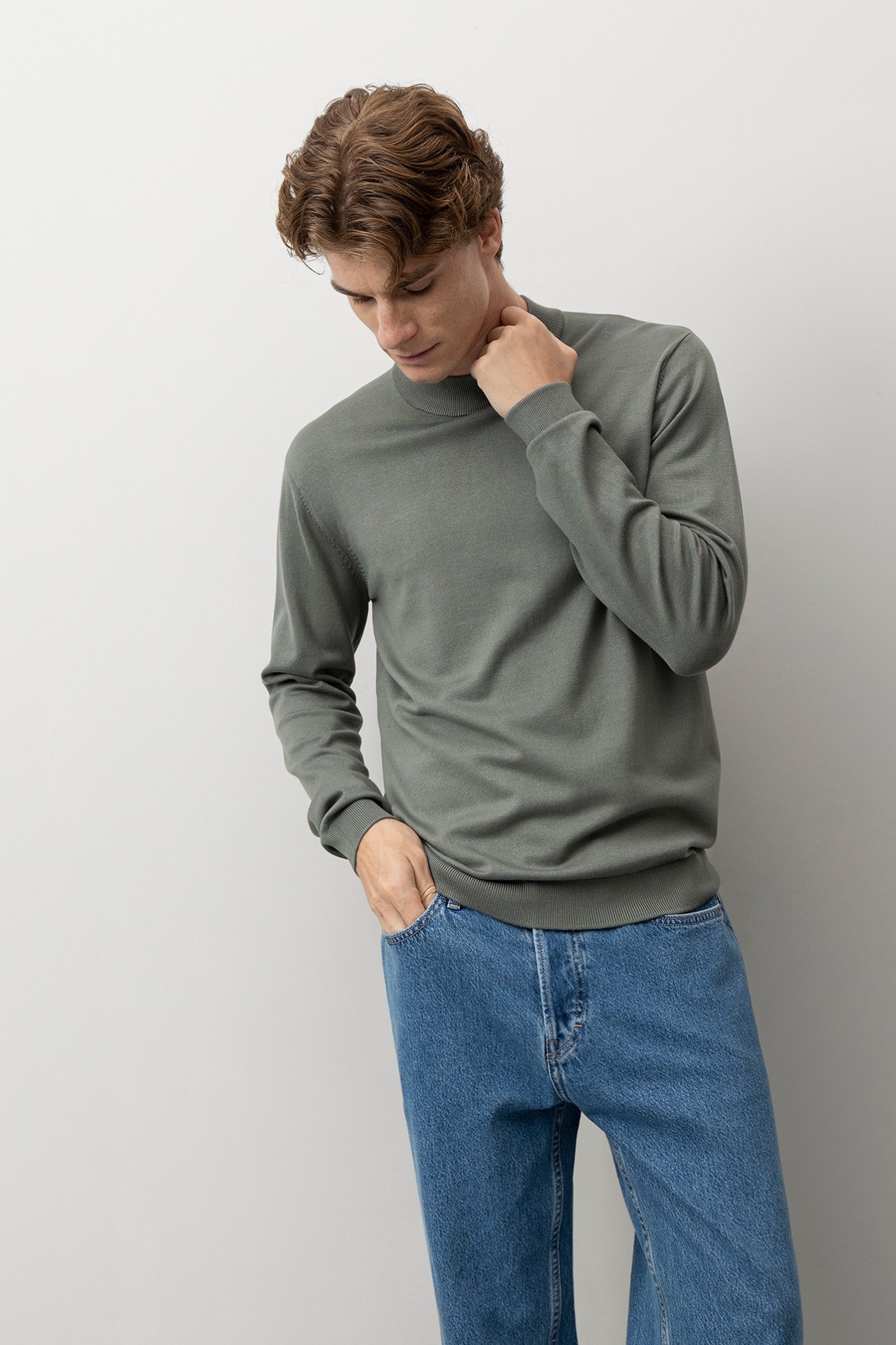 Camisola Tricotada Verde