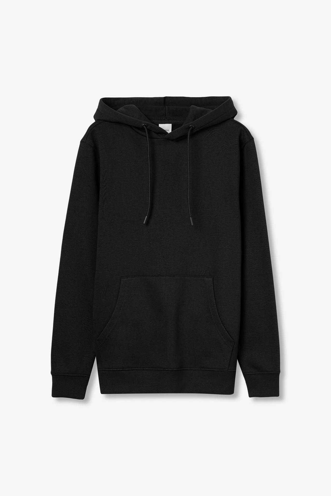 Black Regular Hoodie