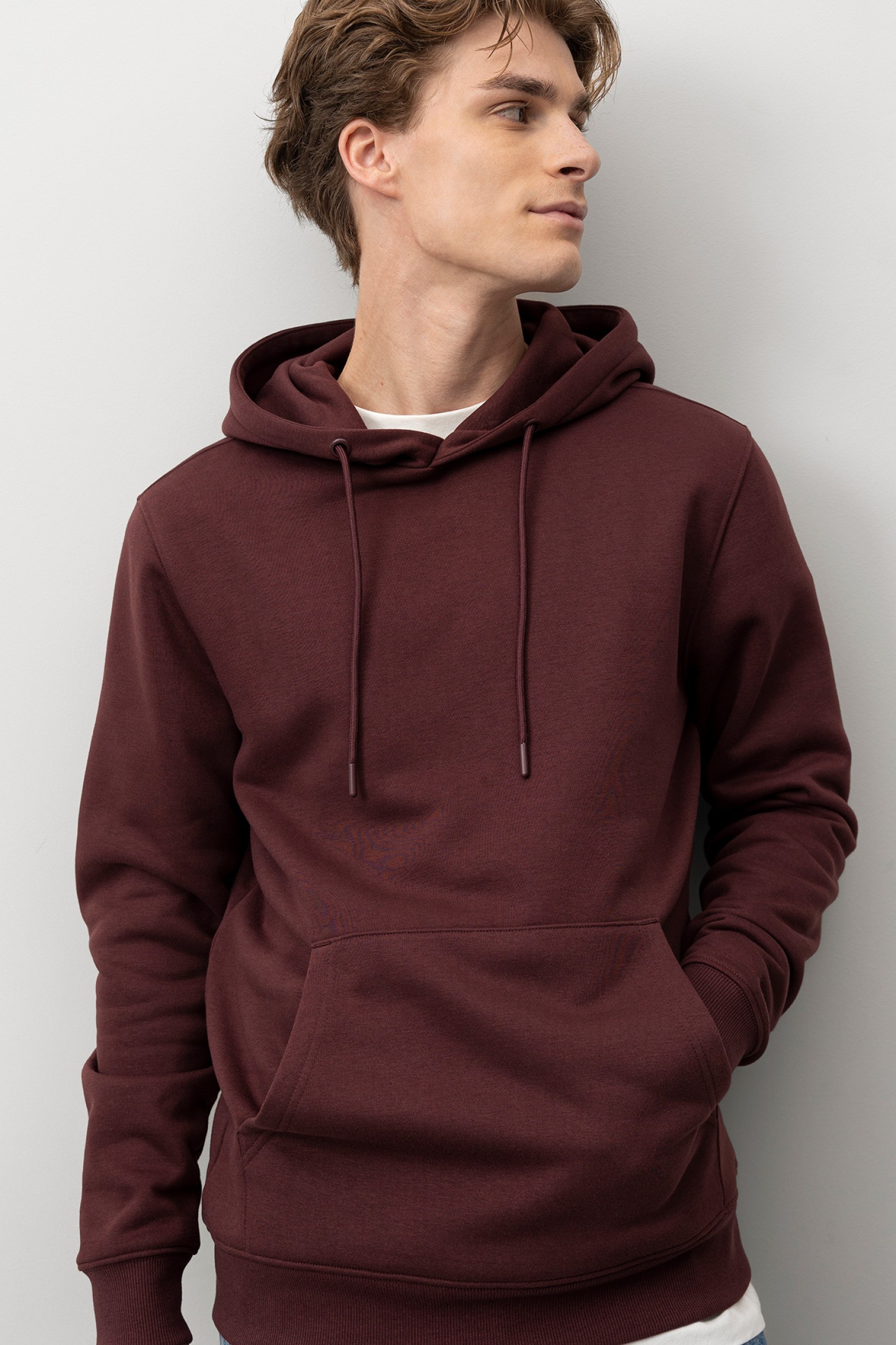 Dark Red Hoodie