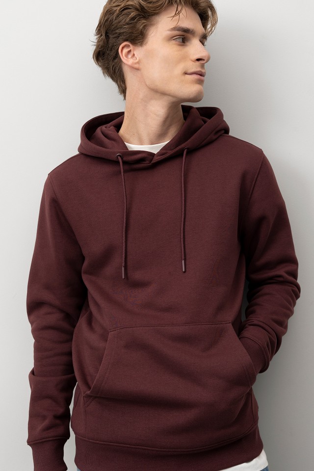 Dark Red Hoodie