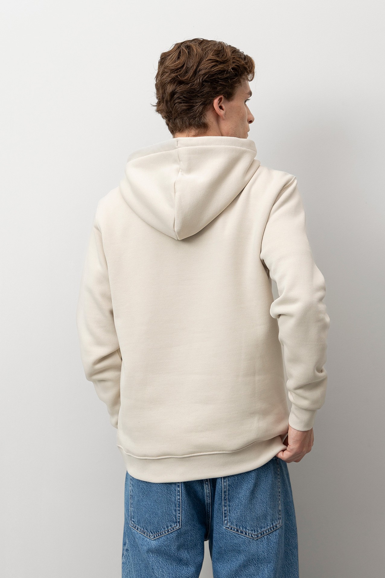 Hoodie beige casual