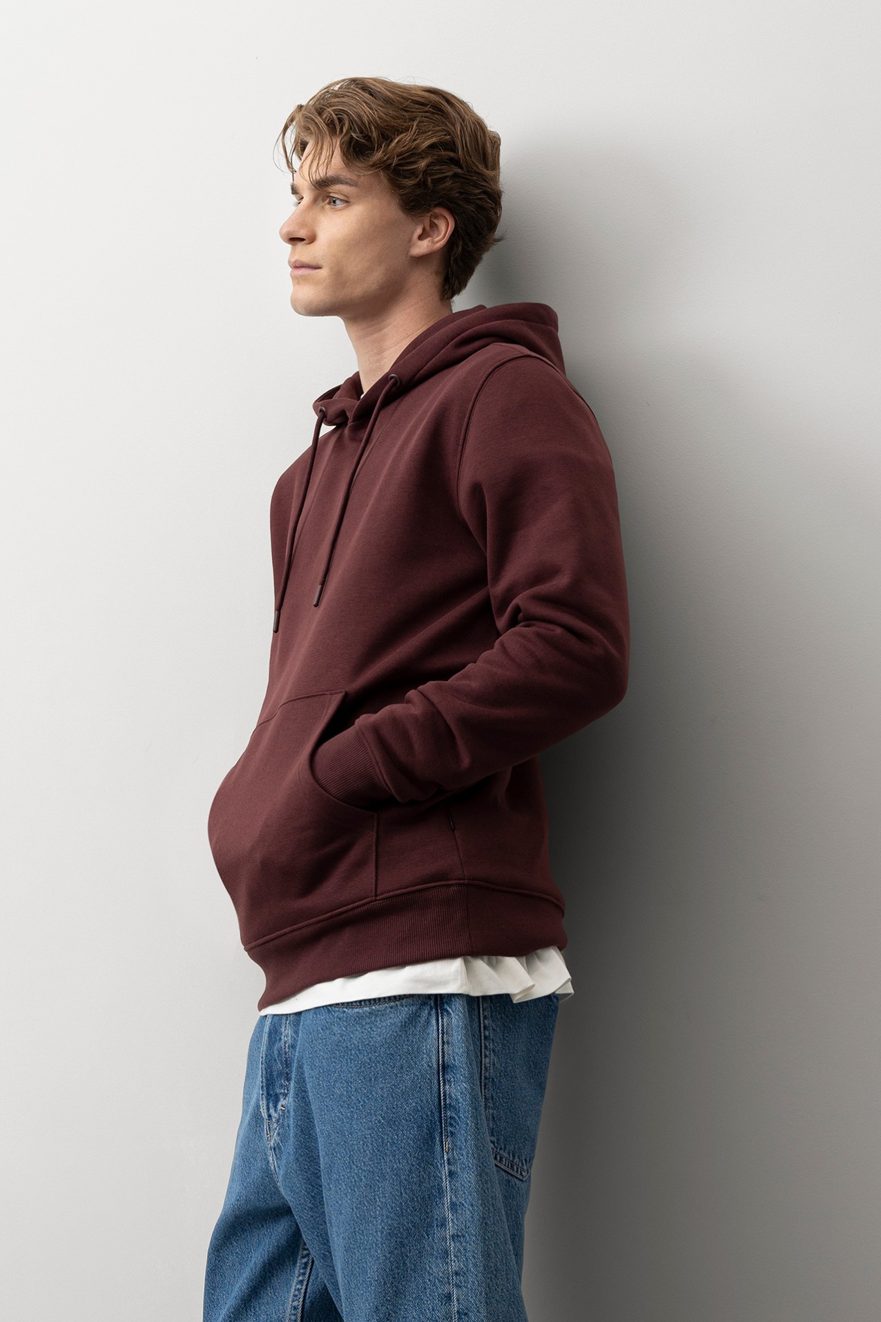 Dark Red Hoodie