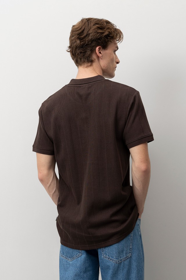 Brown Short Sleeve Polo Brown Short Sleeve Polo