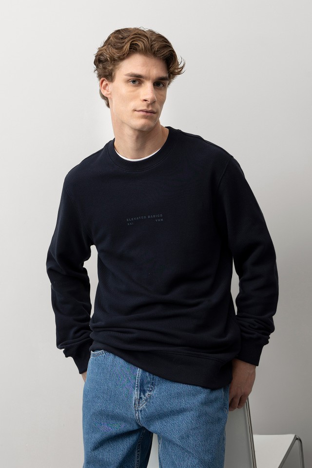 Dark Blue Sweatshirt