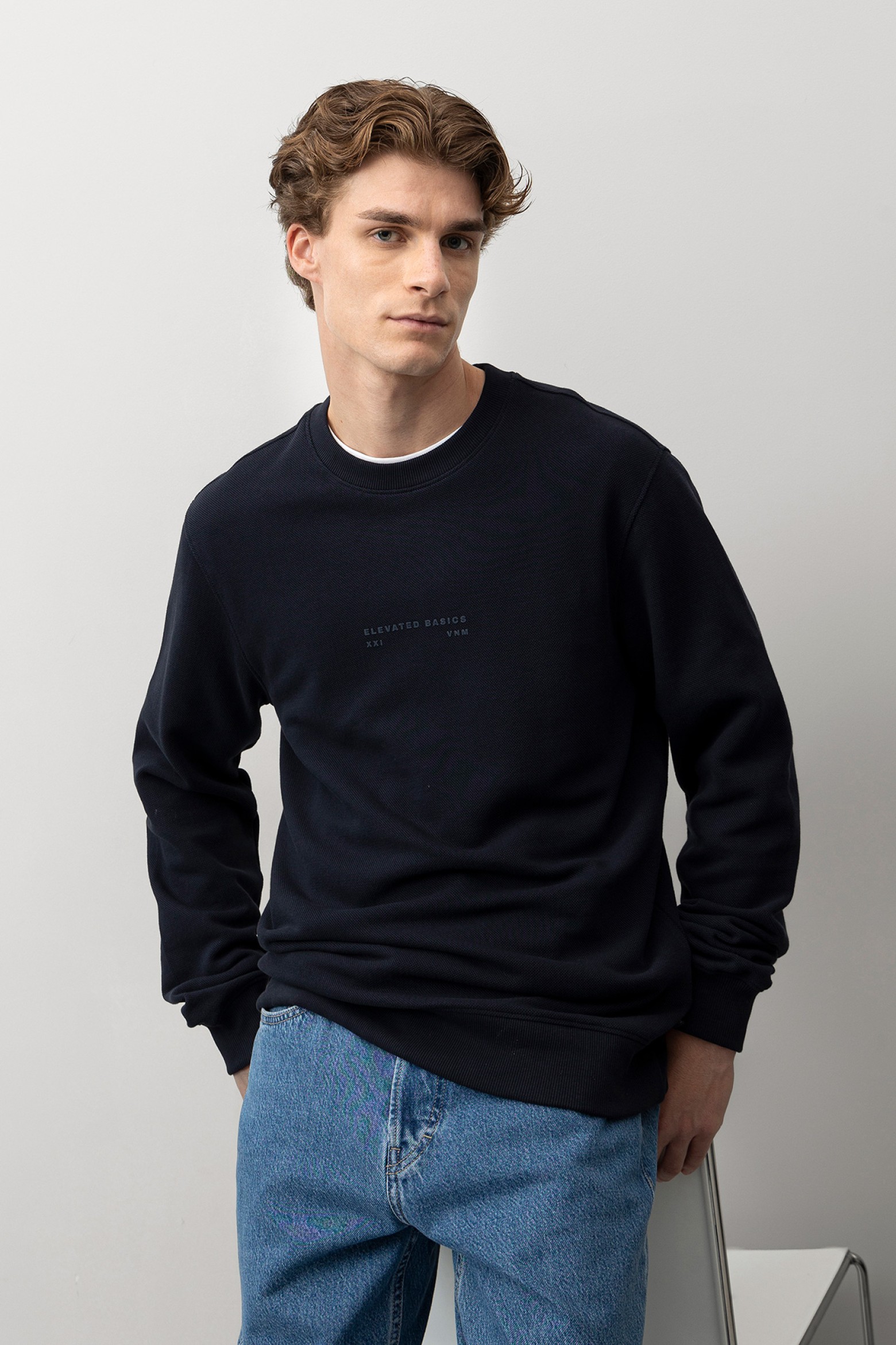 Dark Blue Sweatshirt