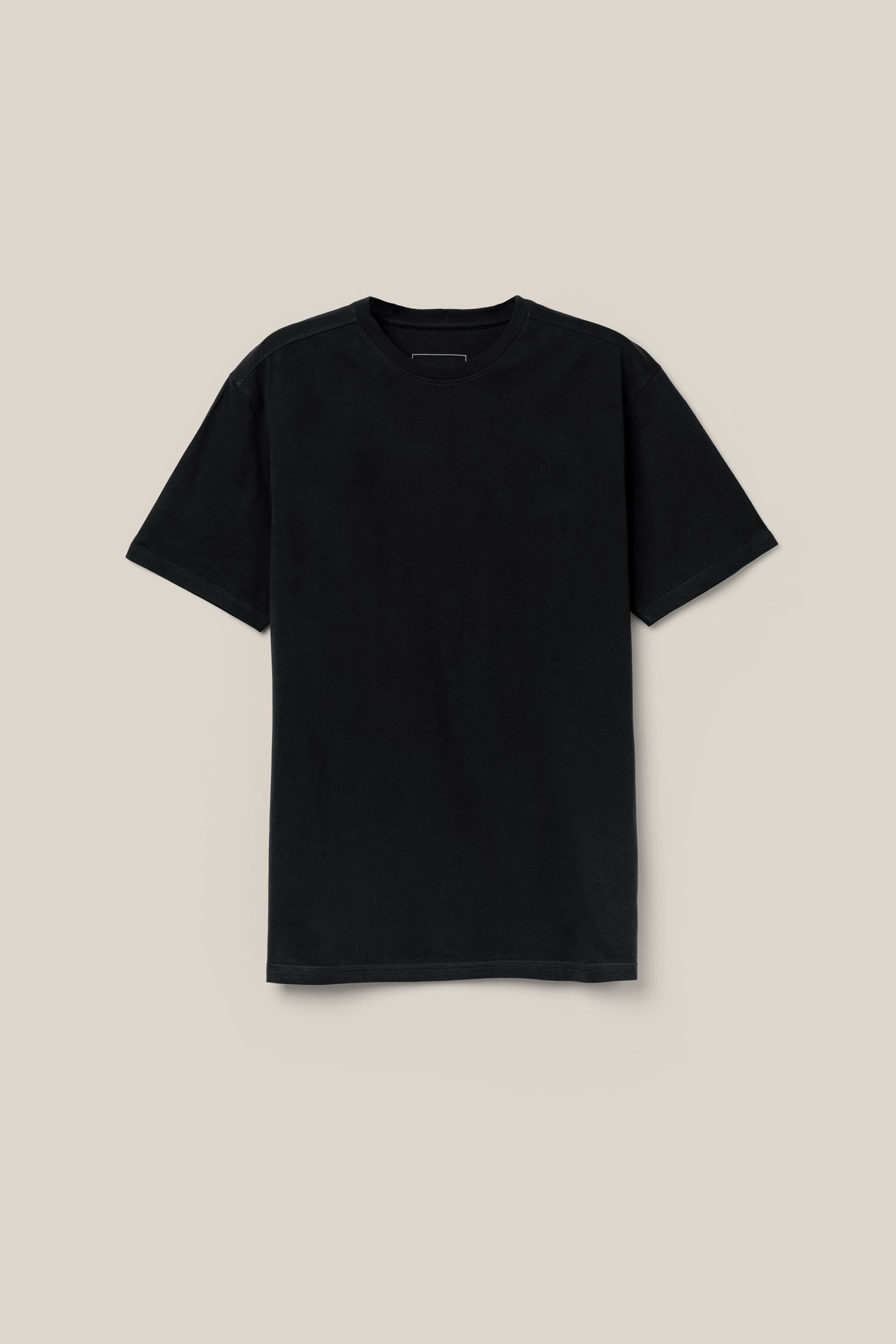 T-Shirt Regular com Logo Bordado