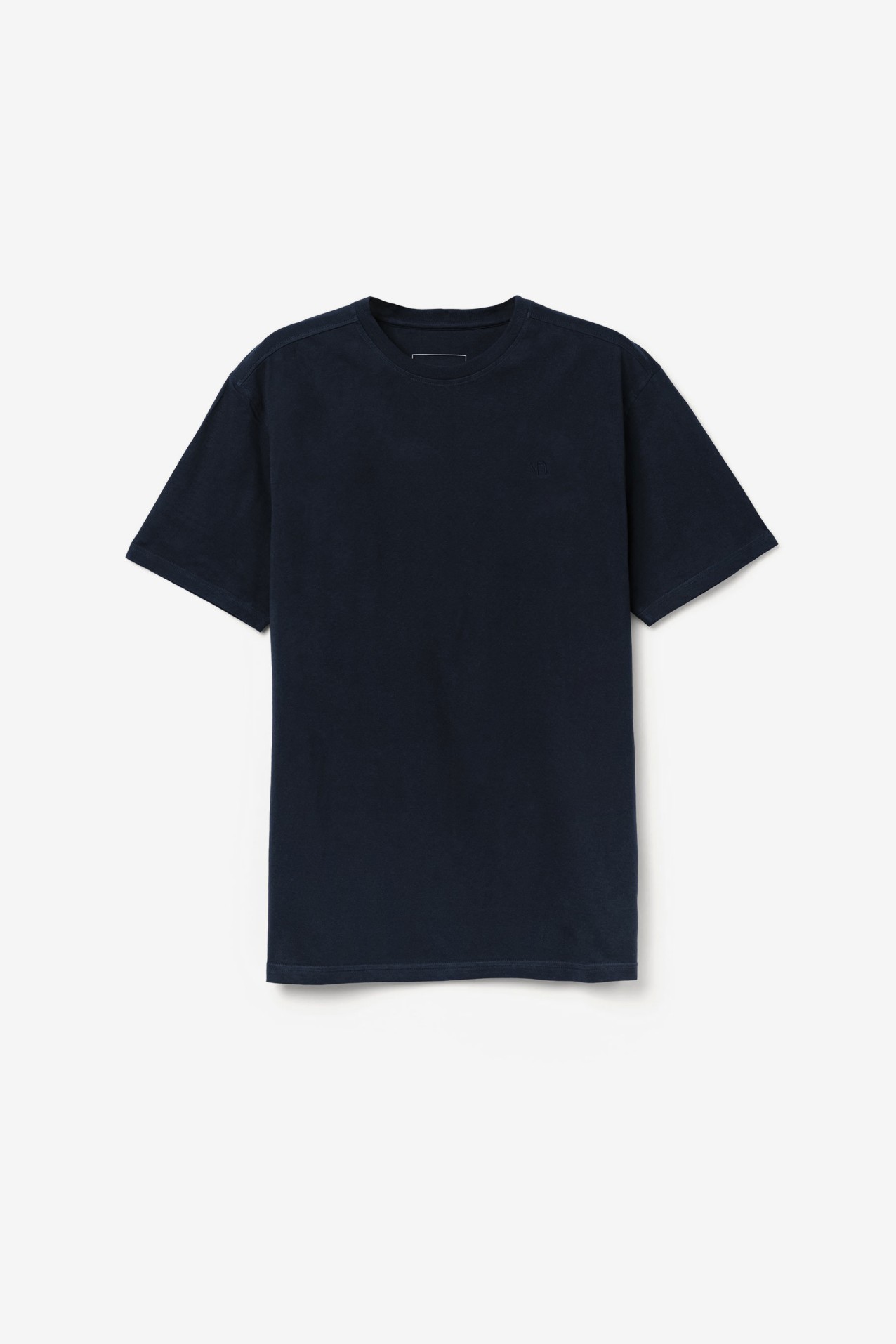 T-Shirt Regular com Logo Bordado